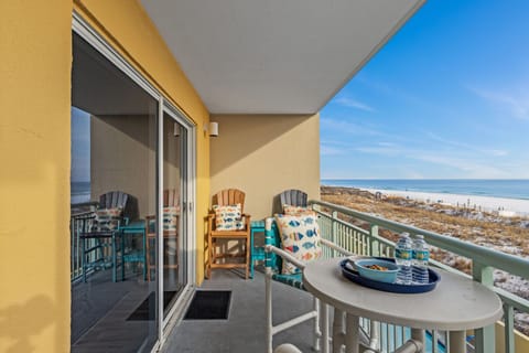 Balcony - Mesmerizing Gulf front view from the second floor