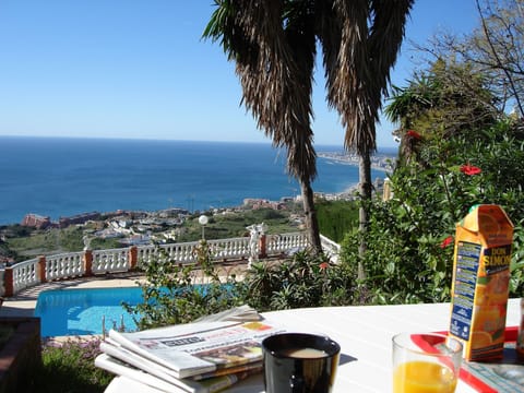 Breakfast on the patio -
elnidoaguilas.co.uk