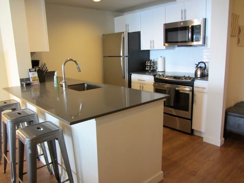 Fully equipped kitchen