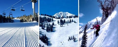 Solitude Mountain Resort offers skiing and snowboarding for every ability