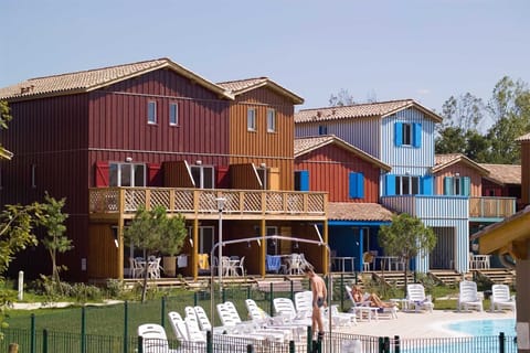 Take a dip in the outdoor pool.