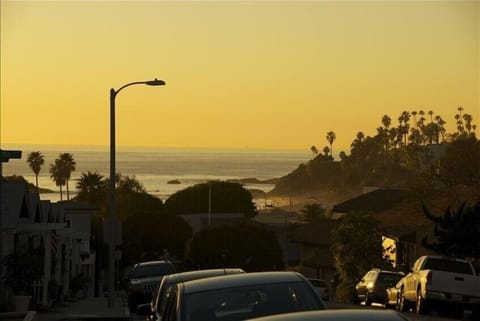 Laguna sunset from the front of the cottage