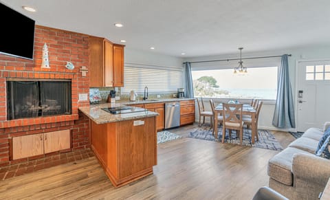 Kitchen and dining area