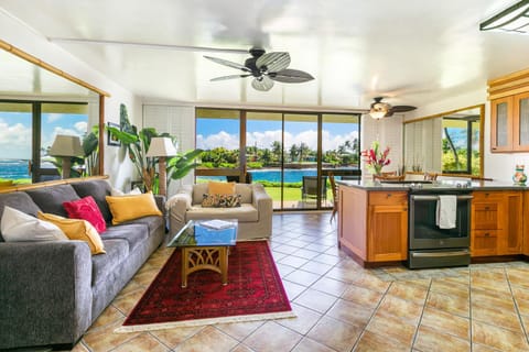 Living Room with Ocean View