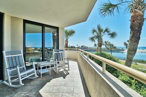 Extra Large Wrap Around Balcony With Superb Ocean View On Both Sides Of Balcony