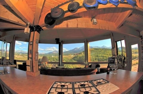 And the views from the Gourmet Kitchen: so grand, we needed a special lens...