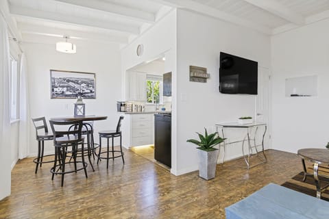 A warm and inviting space for dining and entertaining.