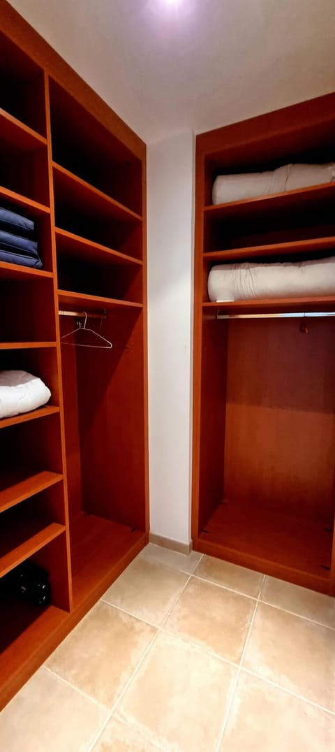 Dressing room in the master bedroom