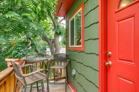Enjoy the quiet garden oasis in the middle of Denver.