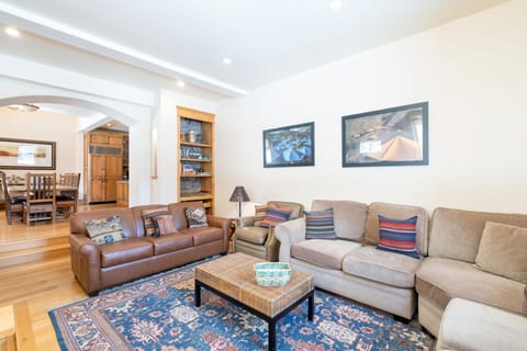 Large living room area in our Telluride vacation rental
