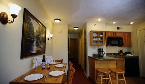 View of kitchenette area