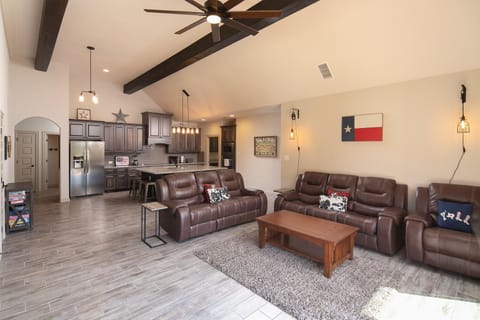 Sofa sleeper in living room!