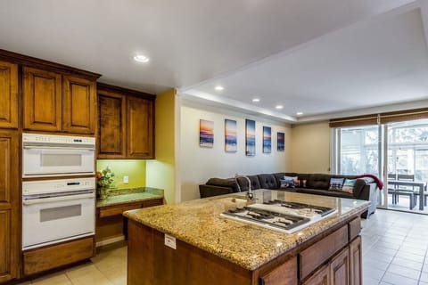 Kitchen and Living Room