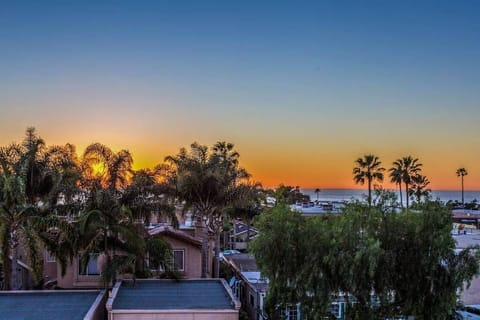 Sunset from rooftop!