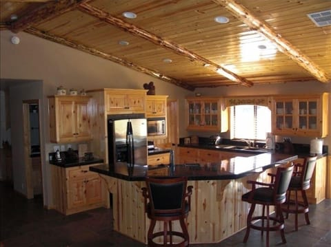Kitchen view from the family room