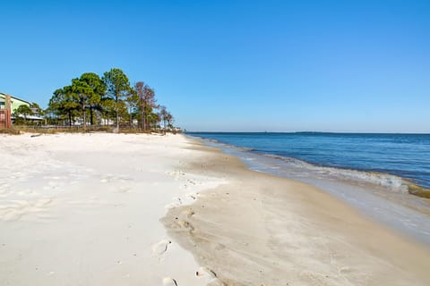 On the beach