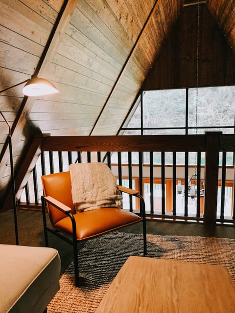Upstairs living area