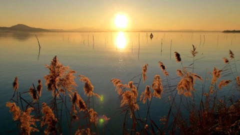 Sunset on Lake Trasimeno