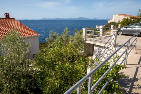 Ample parking and steps to the house from the road