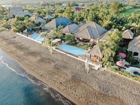 Only a few steps away from the Bali sea.