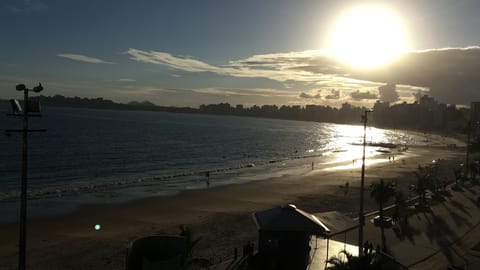 On the beach