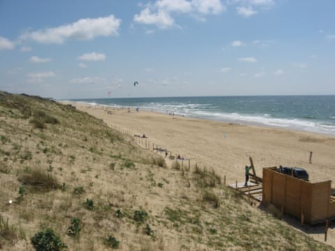 On the beach