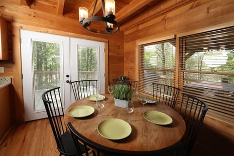 Dining Area adjacent to Kitchen & Living Room with access to Outdoor Dining area