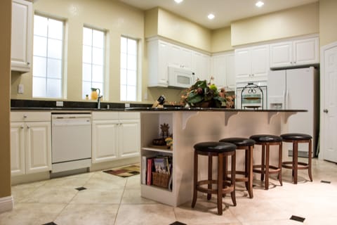 Bright Gourmet Kitchen