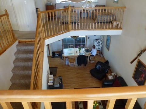 Downstairs view