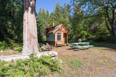  If you loved building forts and tree-houses as a kid, you will love the Micro Cabin!