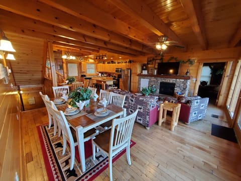 Open concept Kitchen/Living/Dining, perfect for comfortable gatherings.