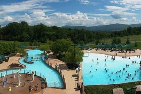 Indoor pool, outdoor pool