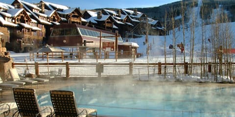 Indoor pool, a heated pool