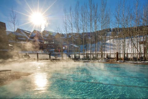 Indoor pool, a heated pool