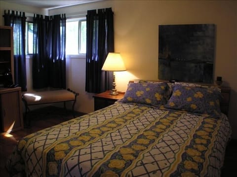 Queen-sized Bed in Master Bedroom