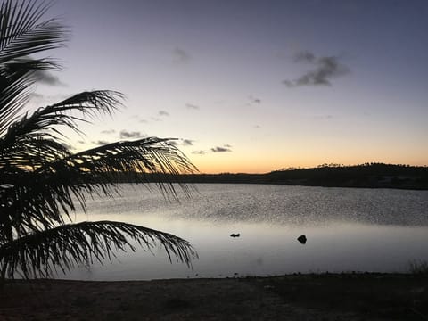 Beach nearby, sun loungers