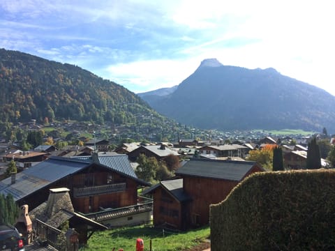 View of Morzine from the apartment