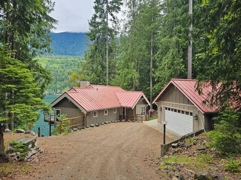 Driveway to house. Garage is not accessible to guests.