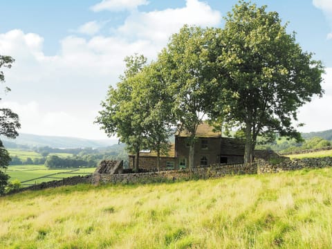 The cottage nestles in a small grove of trees | Wickwoods, Wath, near Pateley Bridge