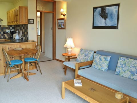 Generous sized open plan living space | Morvoren - Polhaun Holiday Apartments, Mevagissey, near St Austell