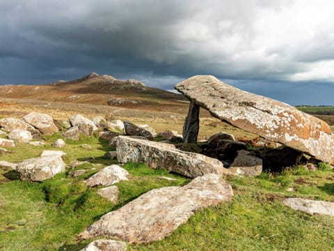 Standing stone, St Davids Head