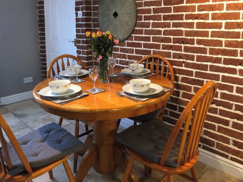 Intimate dining area | Mill Stone Cottage, Wolsingham, near Stanhope