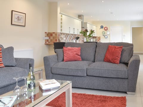 Lounge area with TV | Mendip - Wellington Farm, Priddy, near Wells