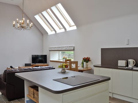 Open plan modern living space | Longcroft Dairy, Oyne, near Inverurie