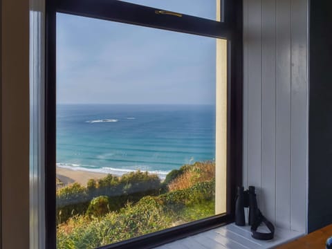 View | Bishop Rock - Carn Towan Cottages, Sennen