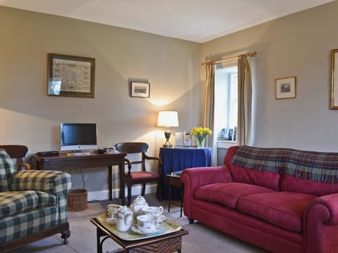 Living room | Old Inzievar Cottage - Old Inzievar Cottages, Oakley, near Dunfermline