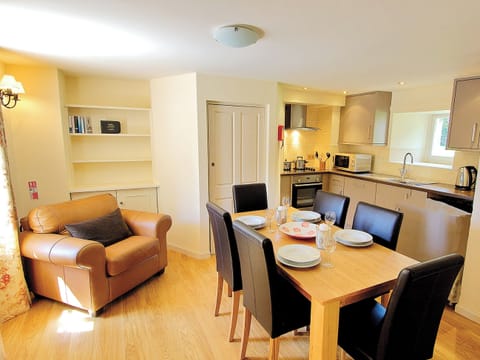 The Clock House kitchen and dining area | Clock House, Mellerstain, nr. Kelso