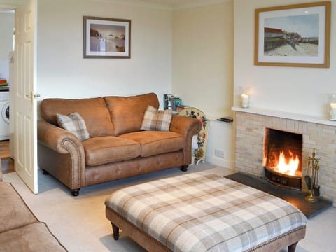 Warm and welcoming living room | Foulden Hill Farm Cottage, Foulden