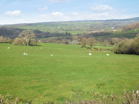 Surrounded by open countryside