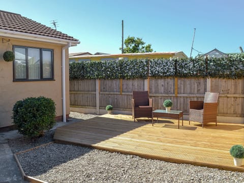 Decking area | Ashover Lodge, Towyn, near Rhyl 